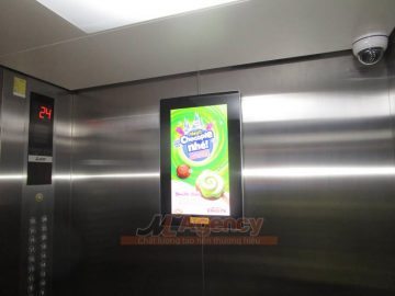 Quảng cáo trong thang máy